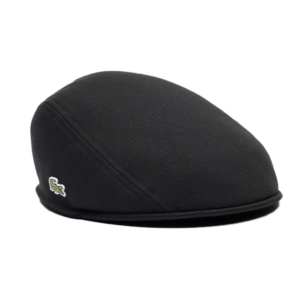 Béret Noir Homme Lacoste Petit Baret Embroided pas cher