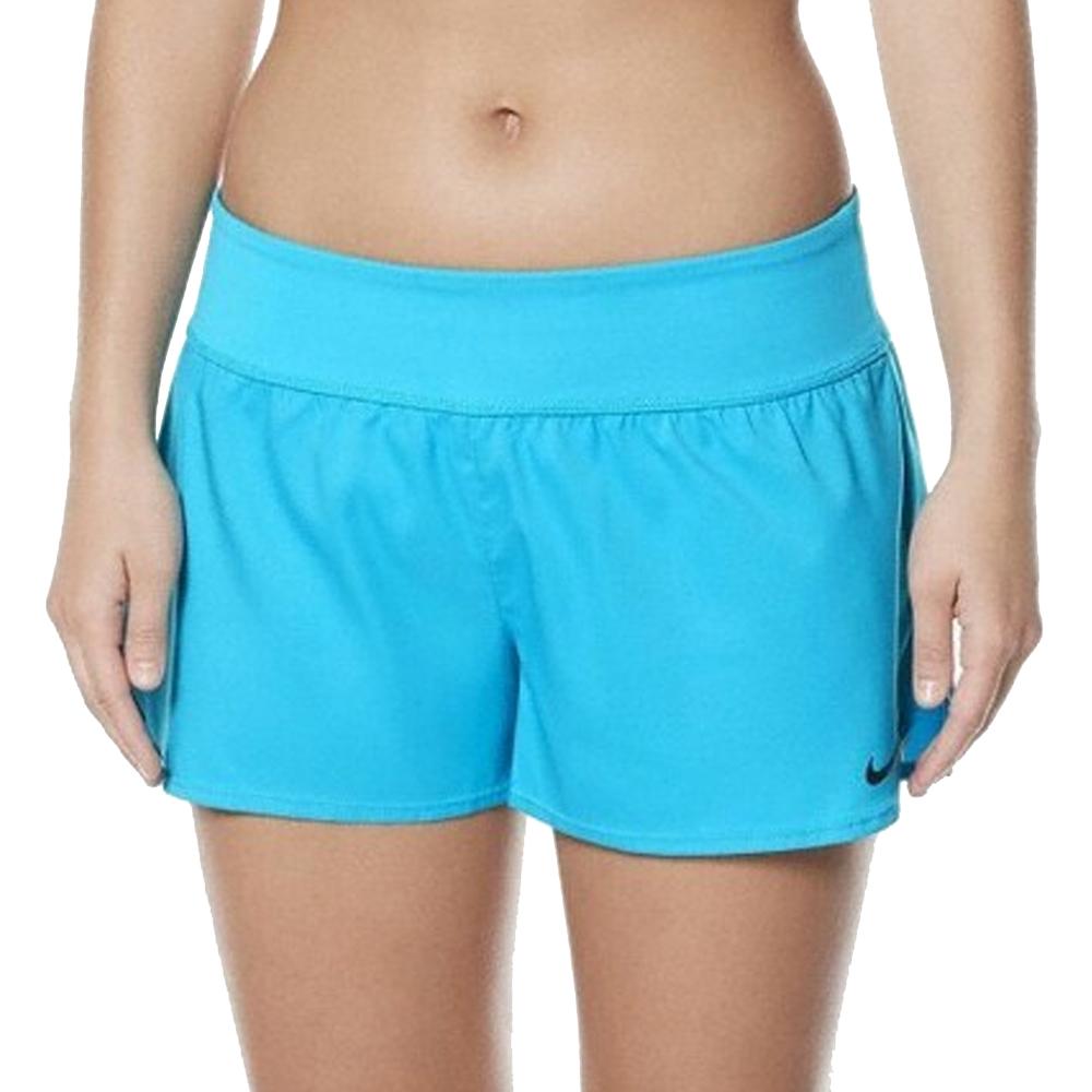 Short de Bain Turquoise Femme Nike NESS8202 pas cher