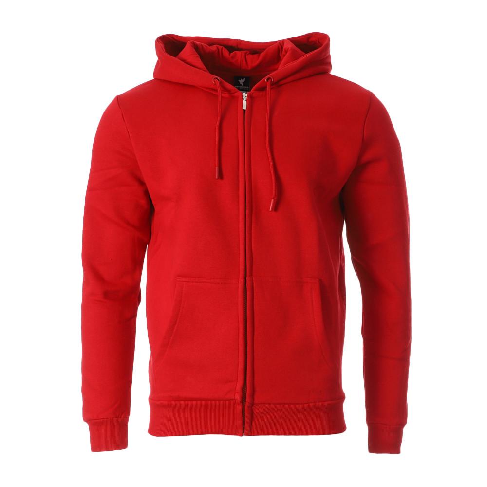 Sweat à Zippée Rouge Homme Just Emporio 520 pas cher