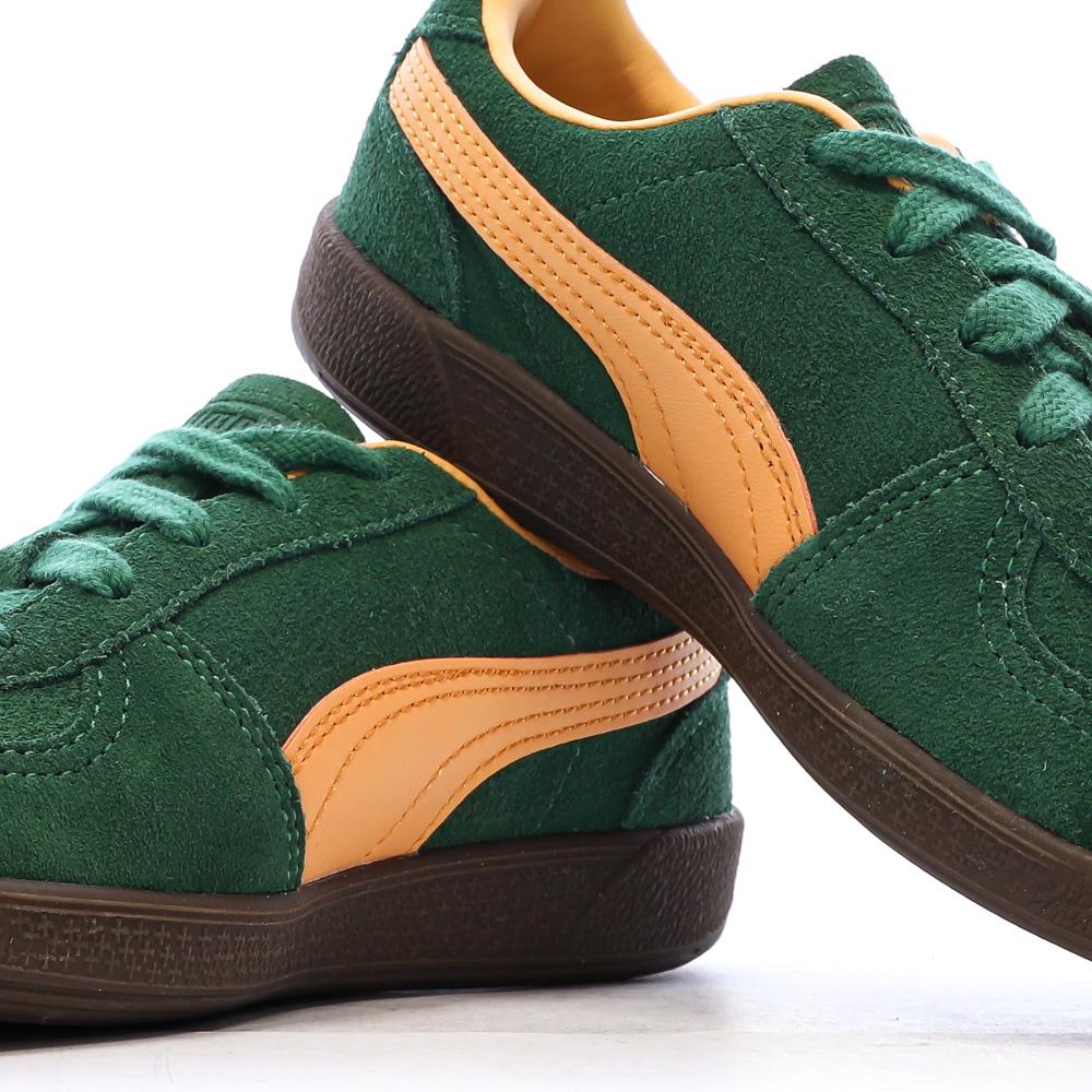 Baskets Vert/Orange Junior Puma Palermo PS vue 7
