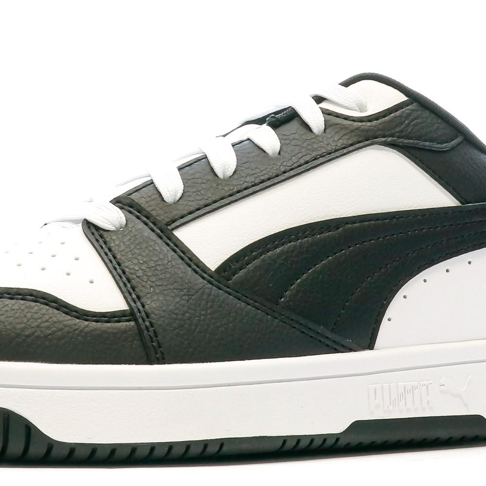 Baskets Noires/Blanches Homme Puma Rebound V6 Low vue 7