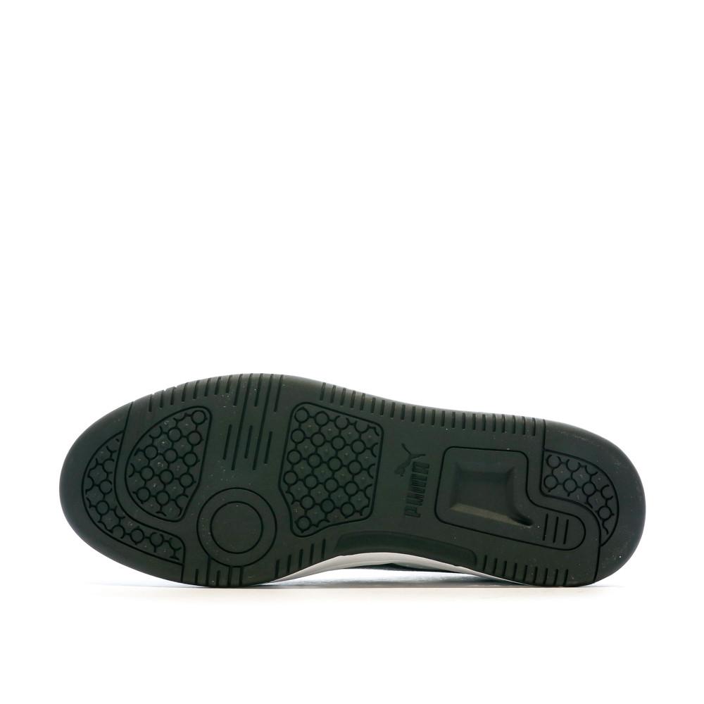 Baskets Noires/Blanches Homme Puma Rebound V6 Low vue 5