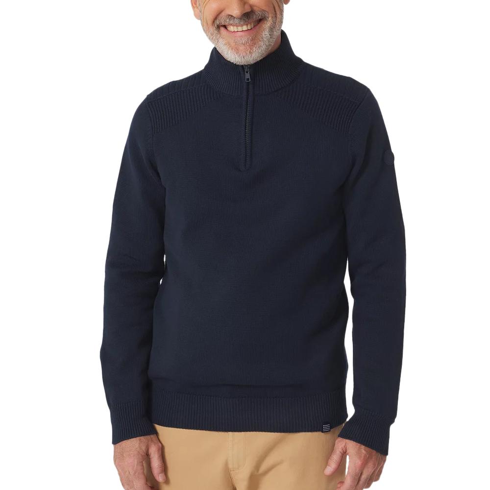 Pull Marine Homme TBS AXELEC pas cher