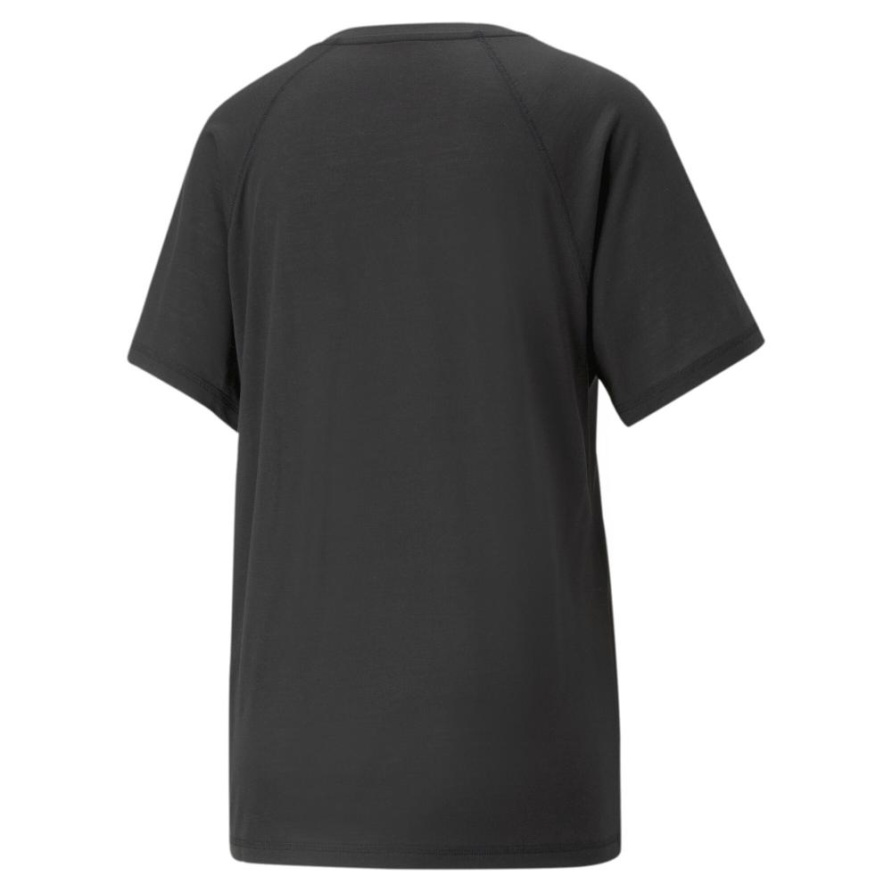 T-shirt Noir Femme Puma Evo vue 2