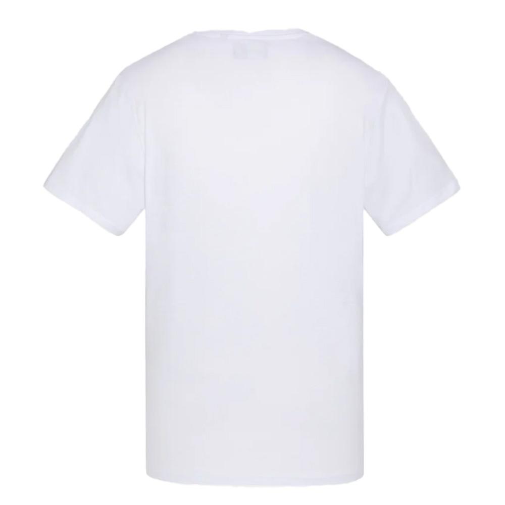 T-Shirt Blanc Homme Schott Brode vue 2