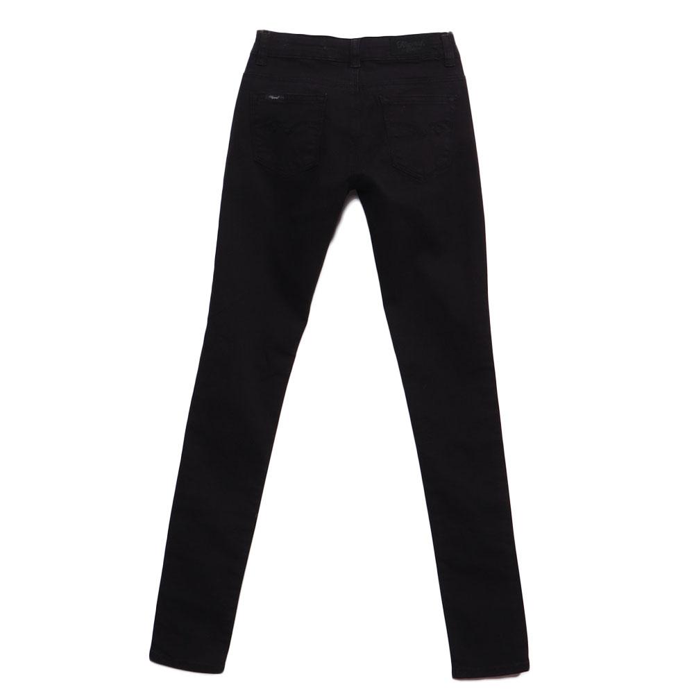 Jean Slim Noir Fille Kaporal LADYS vue 2