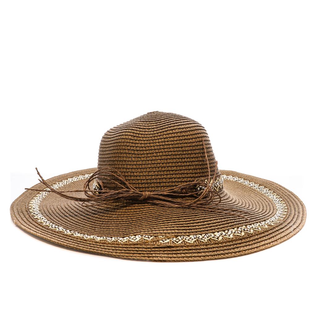 Chapeaux Marron Via Lorenzo Capeline Chocolat [6a34ead31705a] vue 3