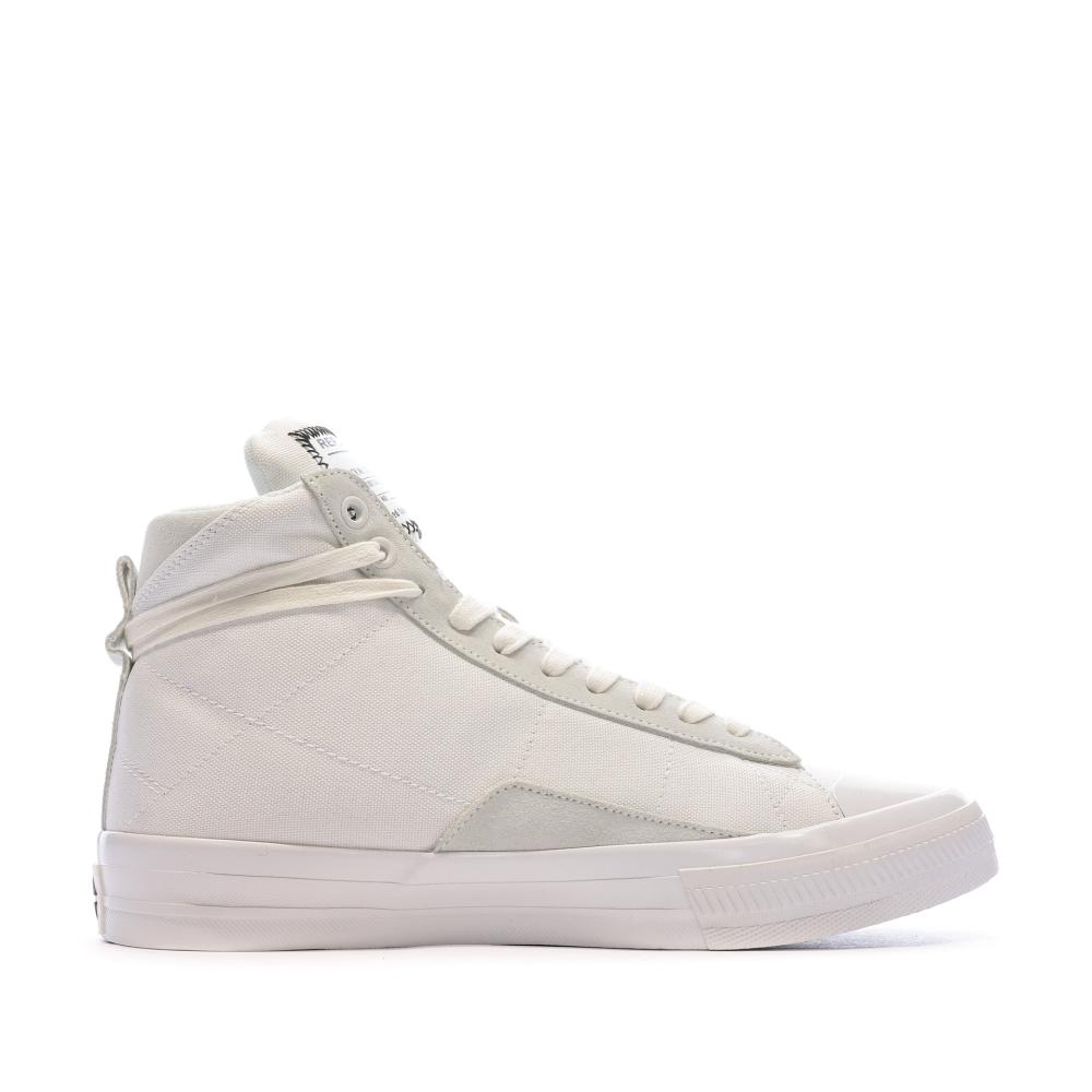 Baskets Blanche Homme Replay Snap High Denim vue 2