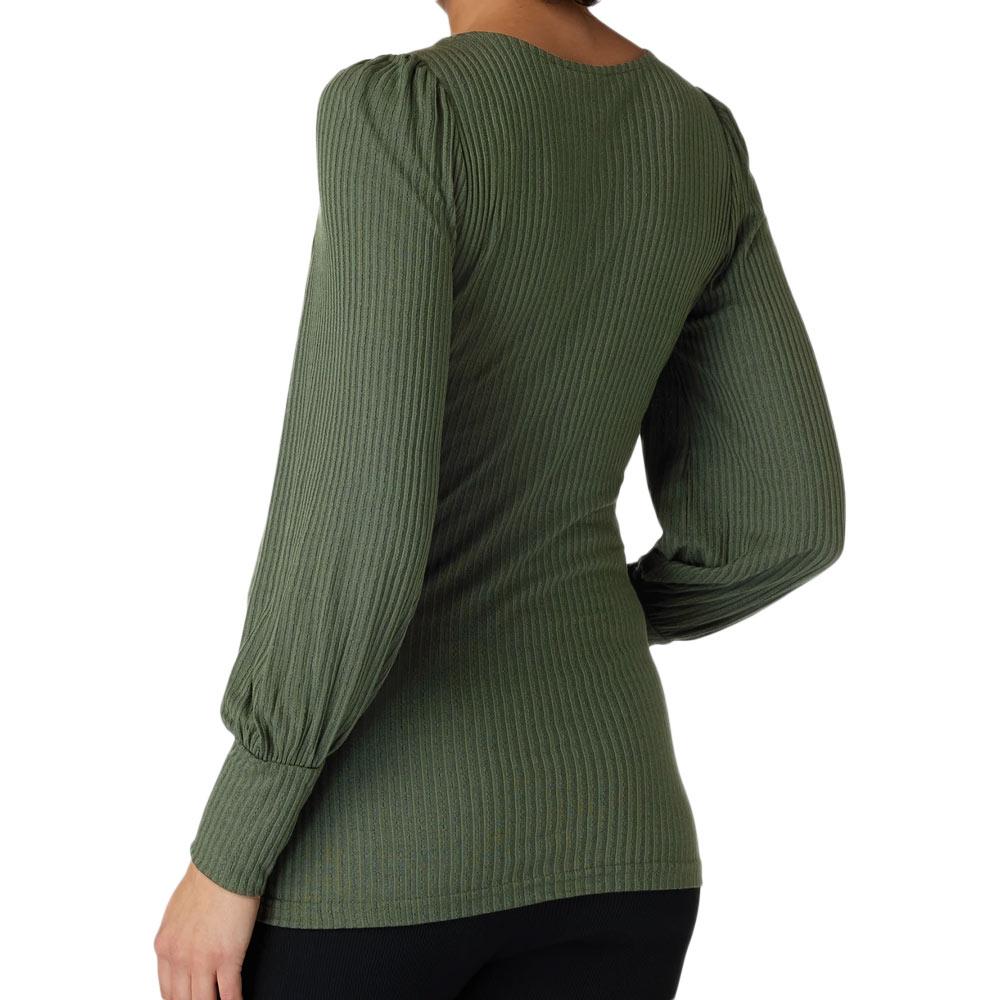 Blouse Verte Femme Mamalicious June vue 2