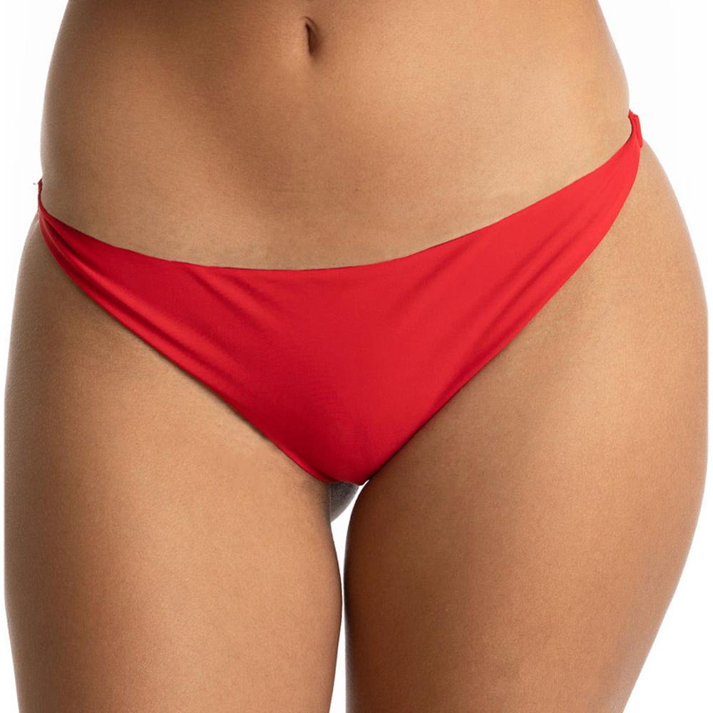 Bas de Bikini Rouge Femme Sun Project Tanga pas cher