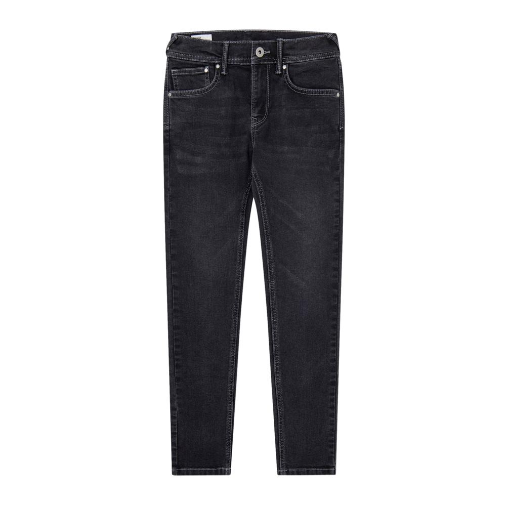 Jean Slim Bleu Foncé Garçon Pepe jeans Finly pas cher