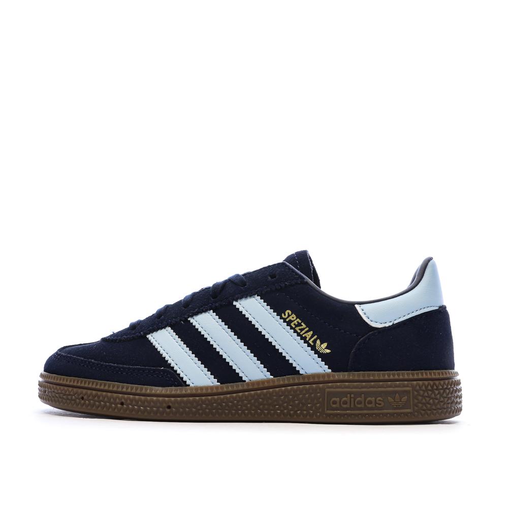Spezial Baskets Marines/Bleu Fille Adidas pas cher