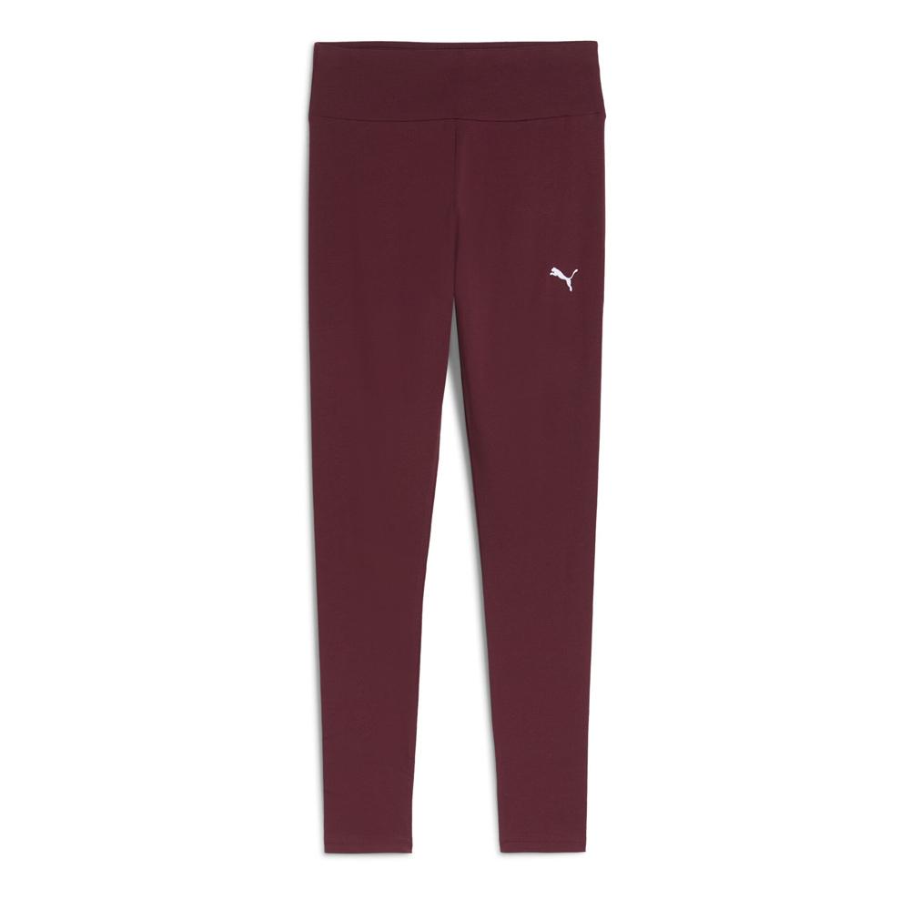 Jogging Bordeaux Femme Puma Ess High-waist pas cher