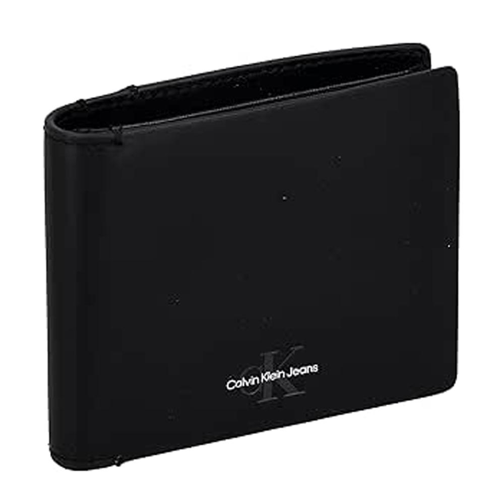 Portefeuille Noir Homme Calvin Klein Jeans Monogram pas cher