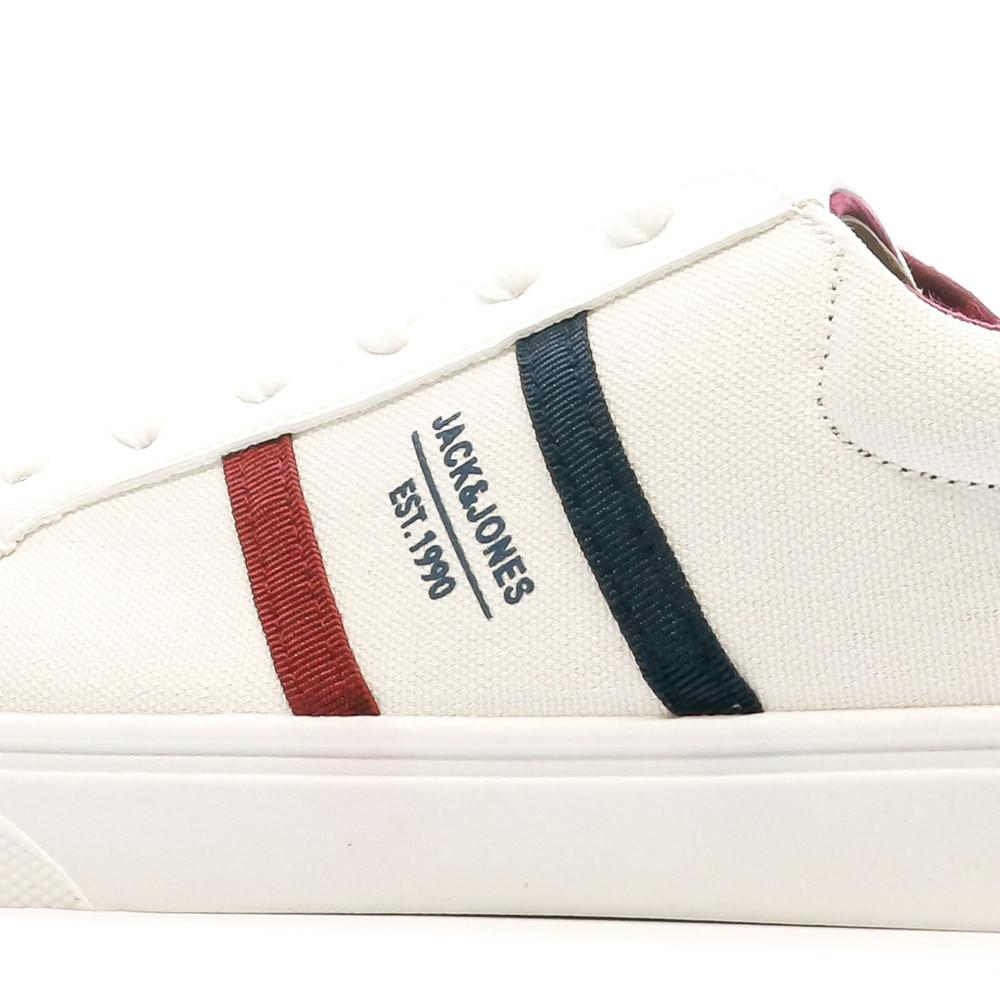 Baskets Blanches Homme Jack & Jones Canvas Combo vue 7