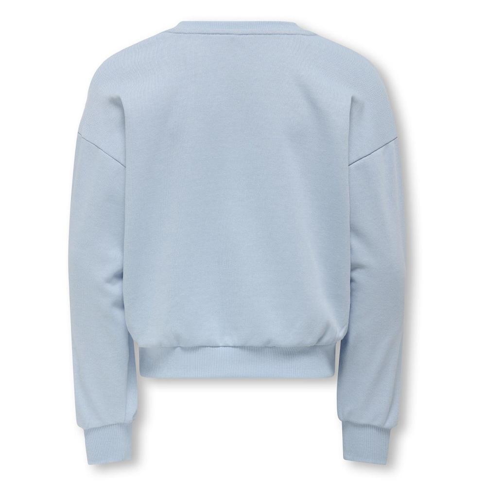 Sweat Bleu Fille Kids ONLY Mya vue 2