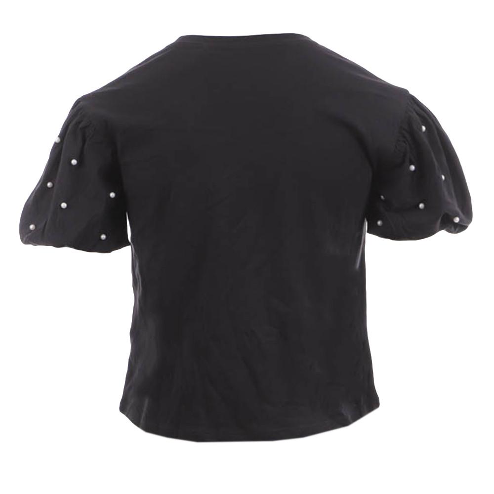 T-shirt Marine Fille Teddy Smith Perle vue 2