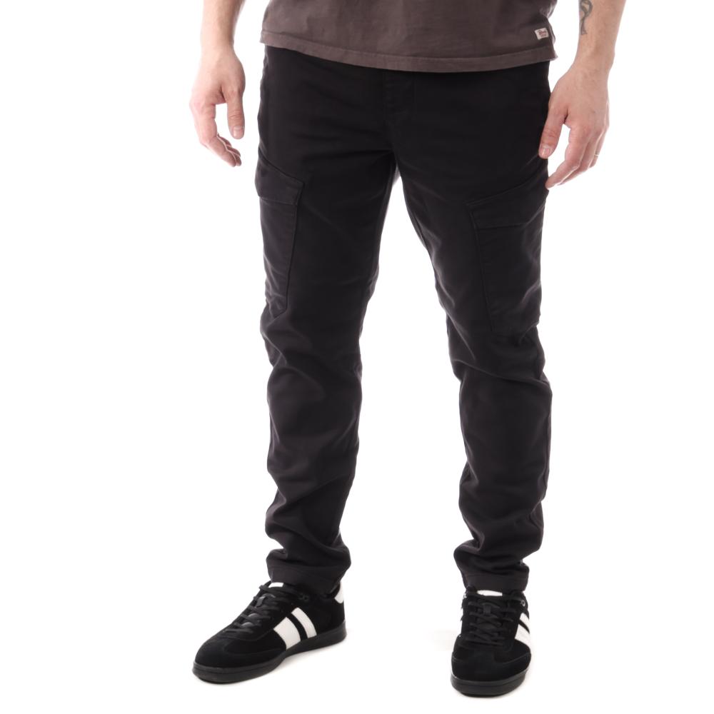 Pantalon Cargo Noir Homme Teddy Smith Piky pas cher