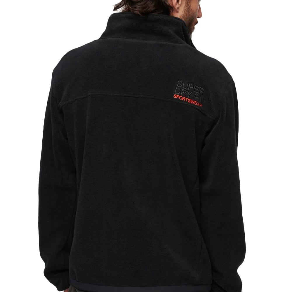 Polaire Noir Homme Superdry Code vue 2