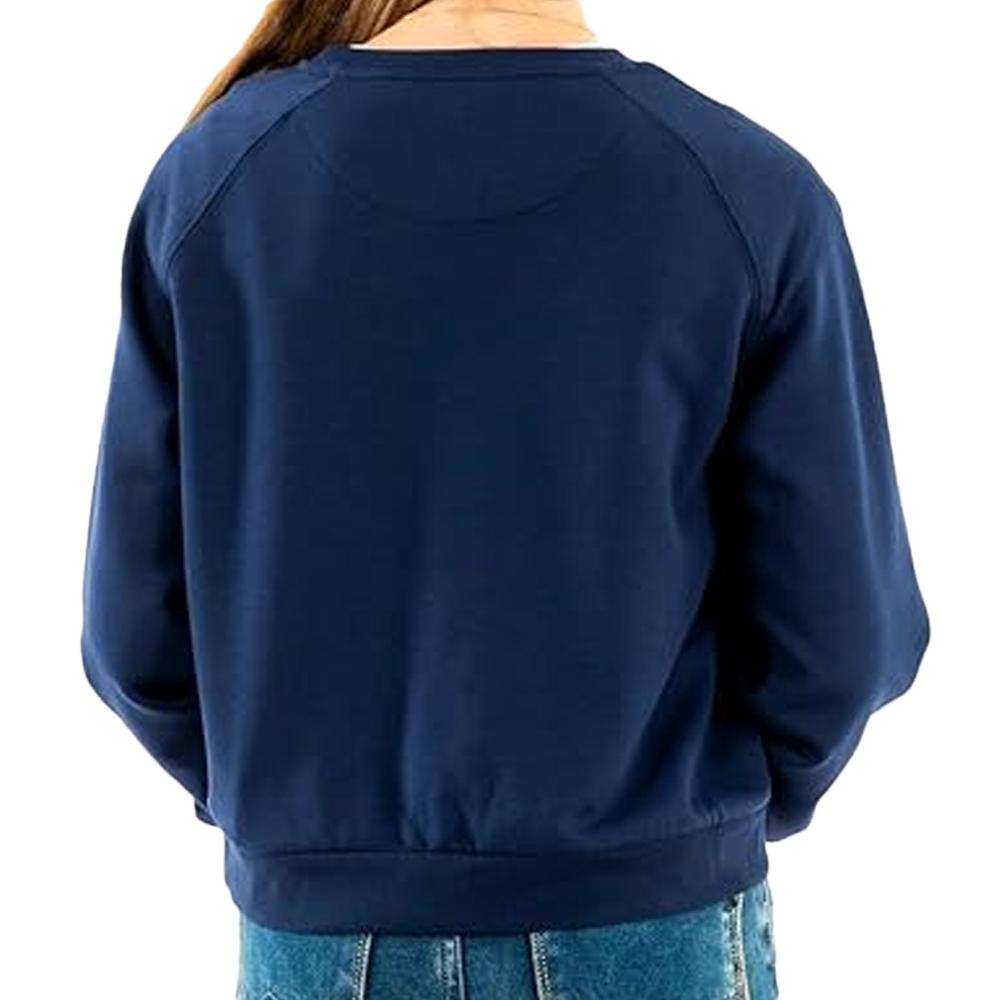 Sweat Marine Fille Levi's 3ED497 vue 2