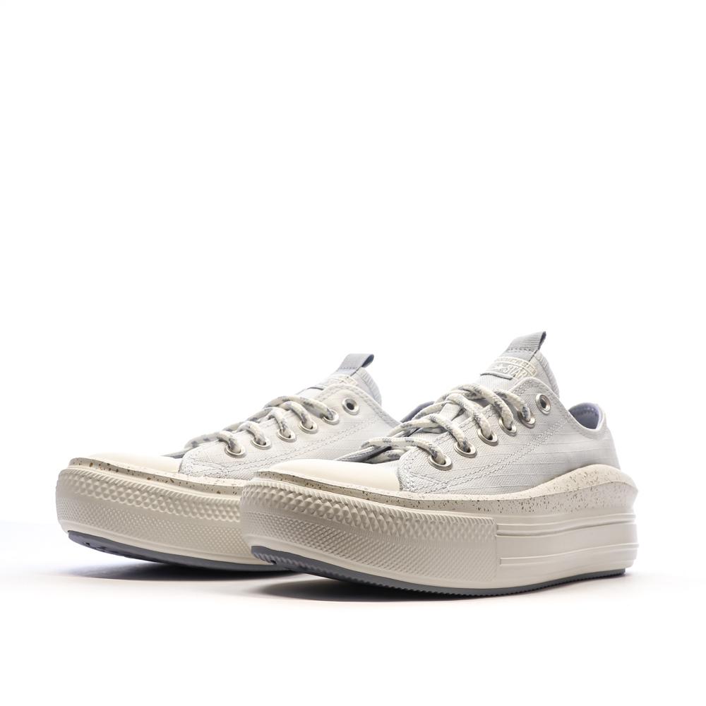 Azul Mujer Zapatillas Converse Ct All Star Move Plataforma ver 6