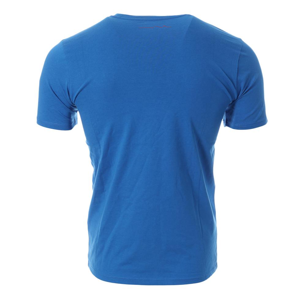 T-shirt Bleu Homme Teddy Smith T-clap vue 2
