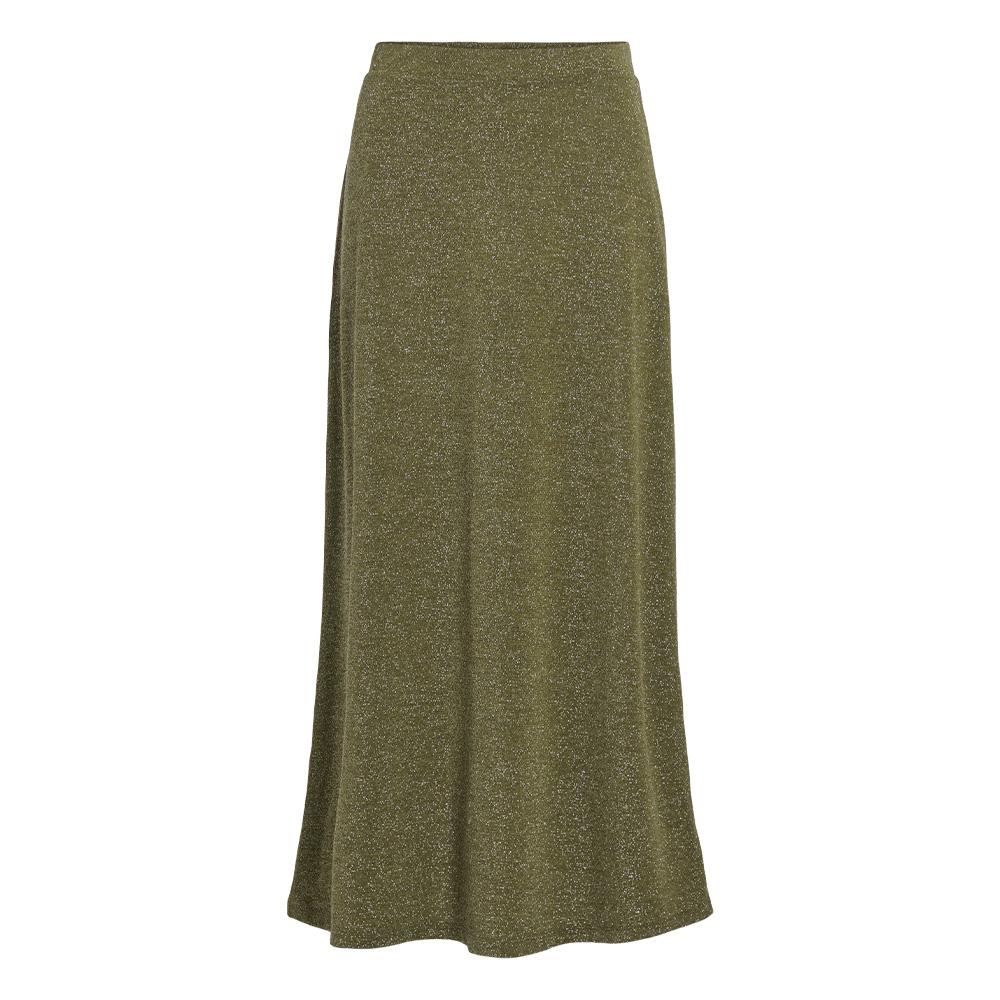 Jupe Vert Femme Vila Viregine pas cher