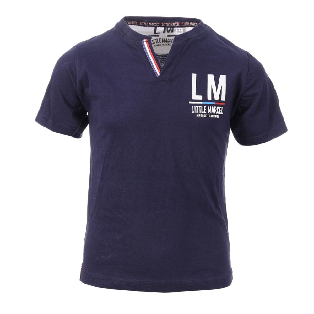 T-shirt Marine Garçon Little Marcel LMEV1018 pas cher