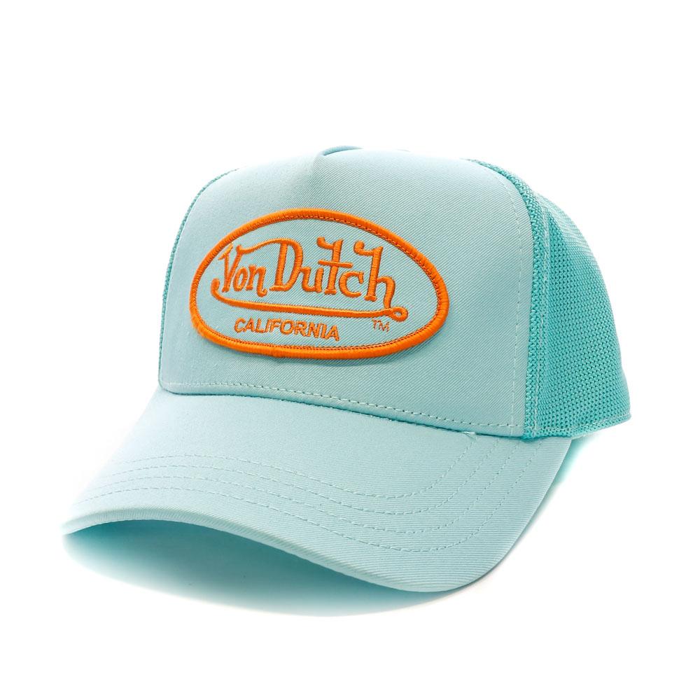 Casquette Turquoise Garçon Von Dutch Shiny pas cher