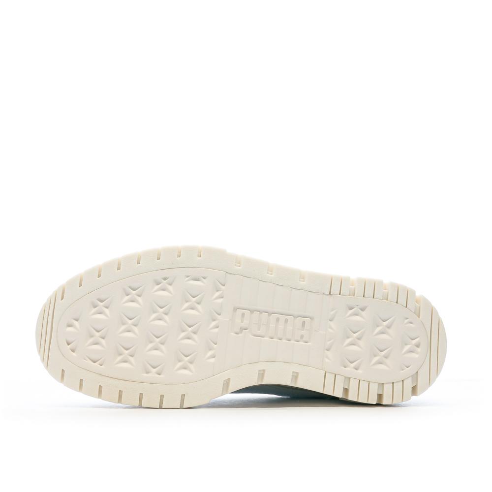 Baskets Écru/Gris Femme Puma Mayze Crashed Selflove vue 5