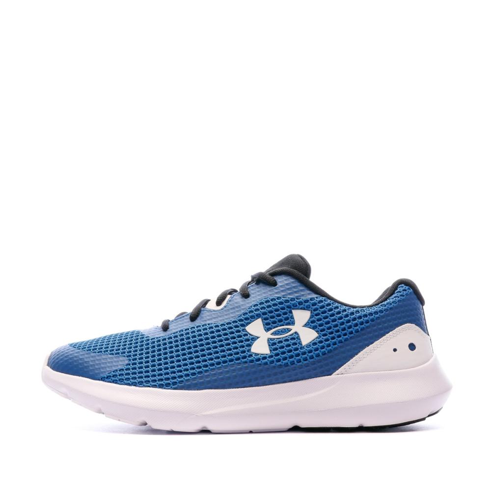 Chaussures de sport Bleu Homme Under Armour Surge 3 pas cher