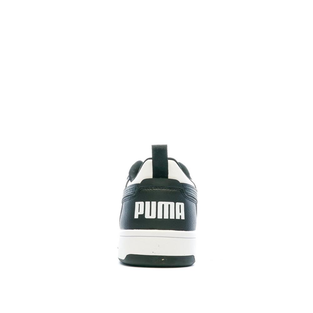 Baskets Noires/Blanches Homme Puma Rebound V6 Low vue 3