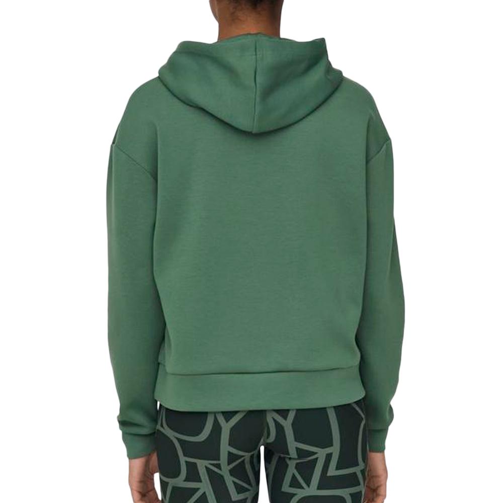 Sweat Capuche Vert Femme Only Play Plounge vue 2