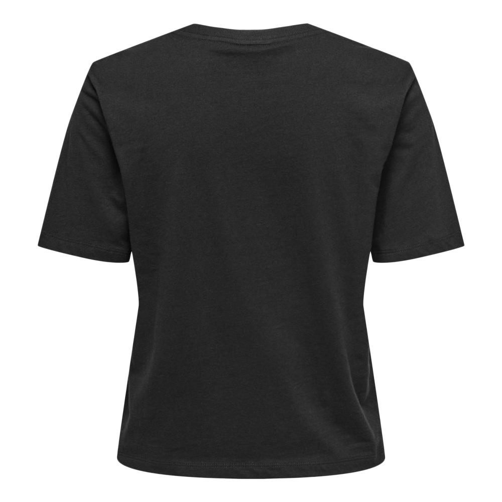 T-shirt Noir Femme JDY Rex vue 2