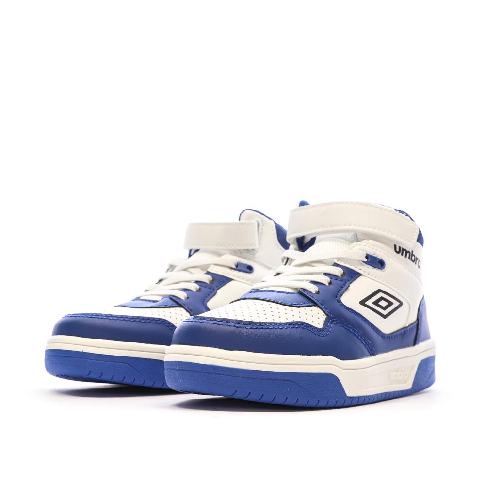 Baskets Bleues/Blanches Garçon Rouge Umbro Olly Vlc vue 6
