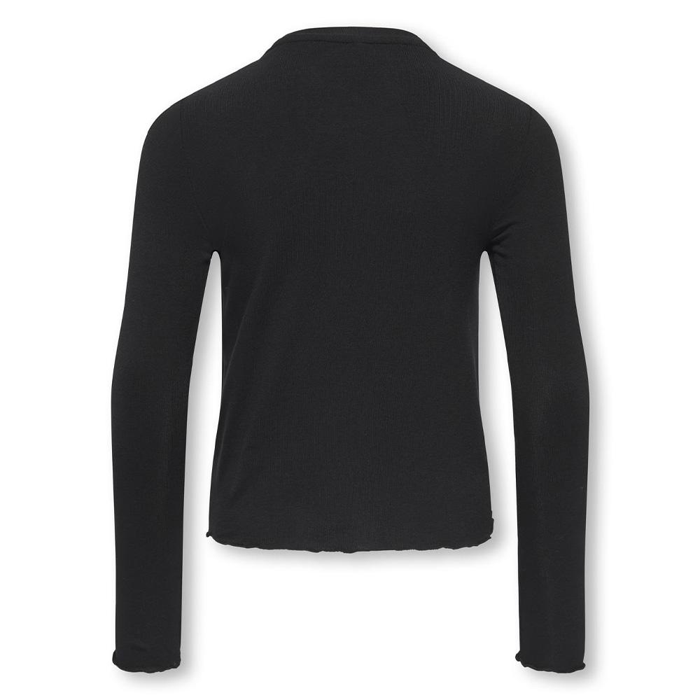 T-Shirt Noir Fille Kids ONLY Gamour vue 2