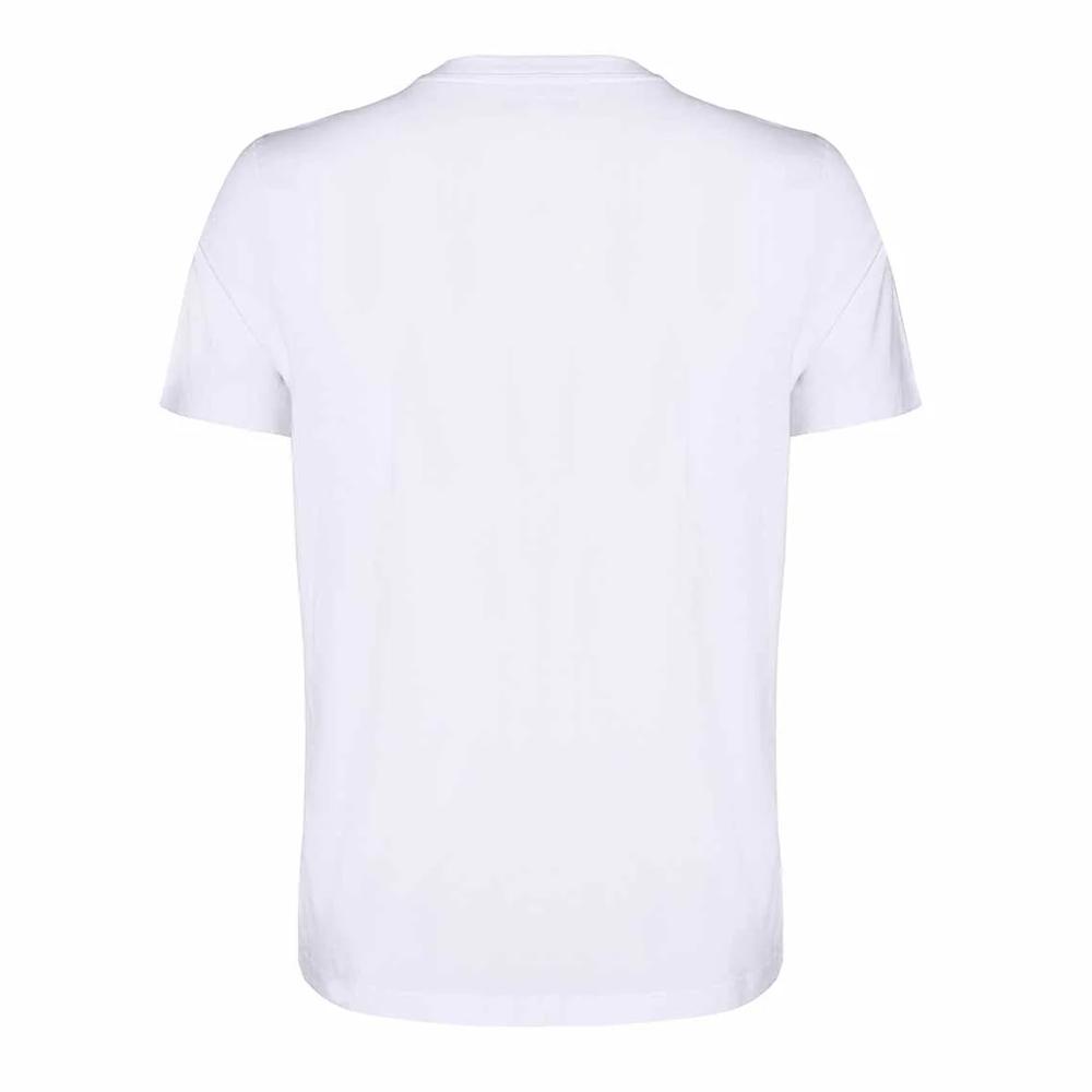 T-shirt Blanc Homme Kappa Cafers vue 2