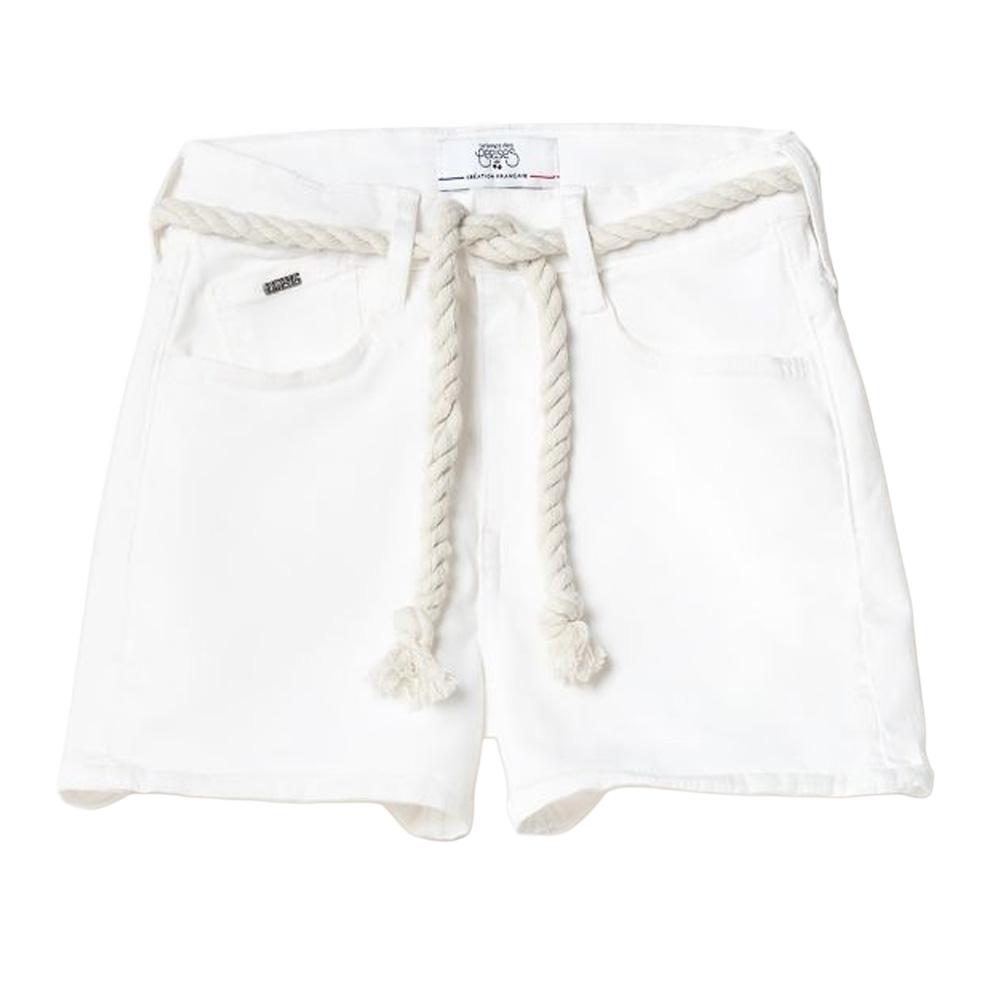 Short Blanc Fille Le Temps Des Cerises Tiko pas cher