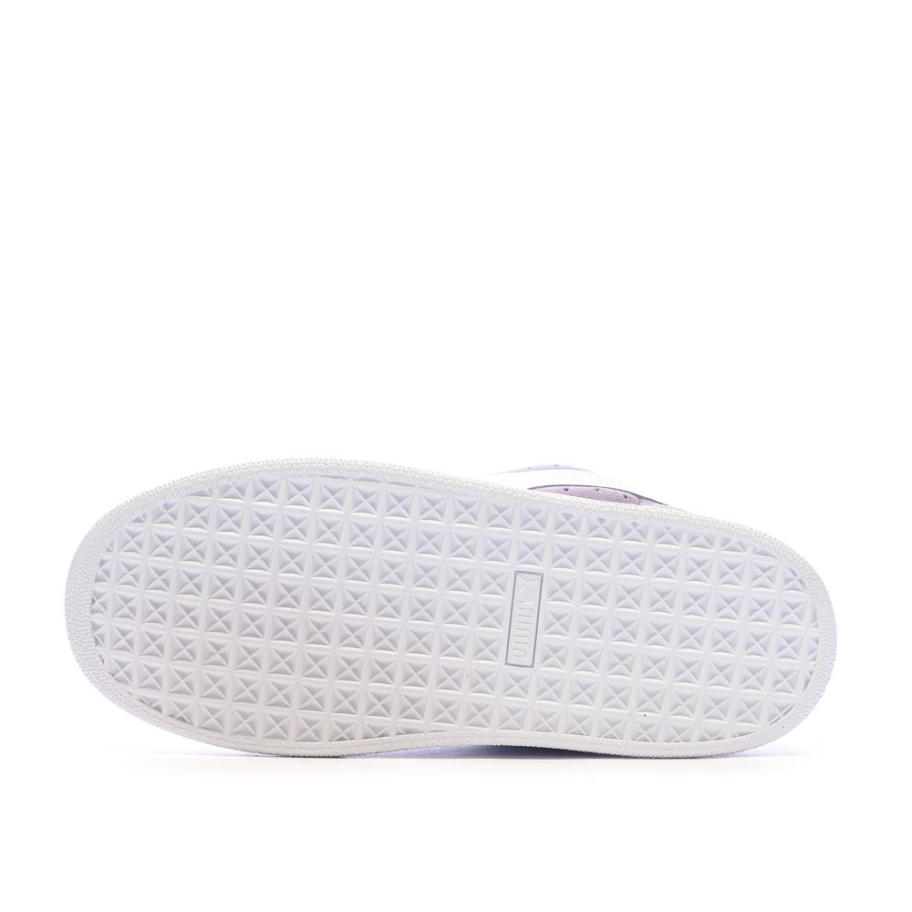 Baskets Mauve Femme Puma Suede XL vue 5