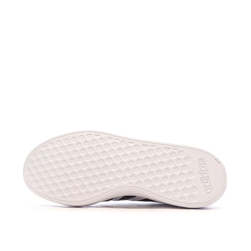 Baskets Blanches/Rouge Homme Adidas Grand Court Base 2.0 vue 5