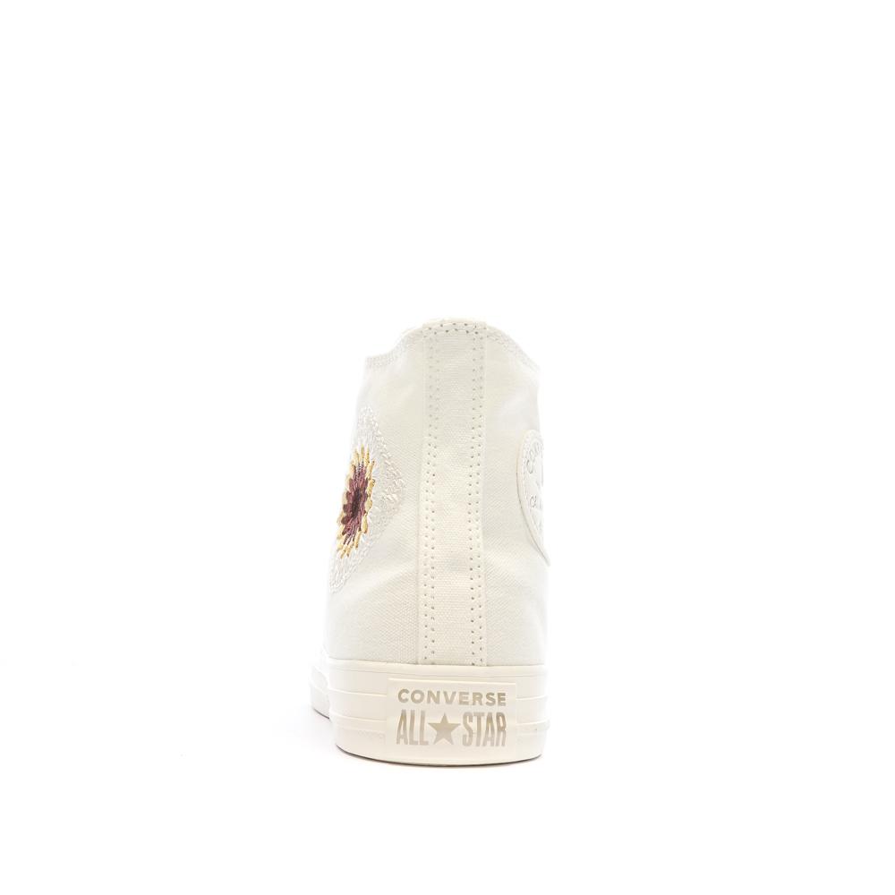 Baskets Ecru Femme Converse Chuck Taylor All Star vue 3