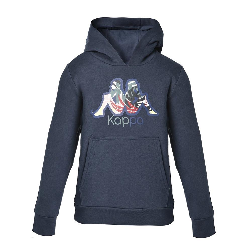 Sweat Bleu Fille Kappa Cache pas cher