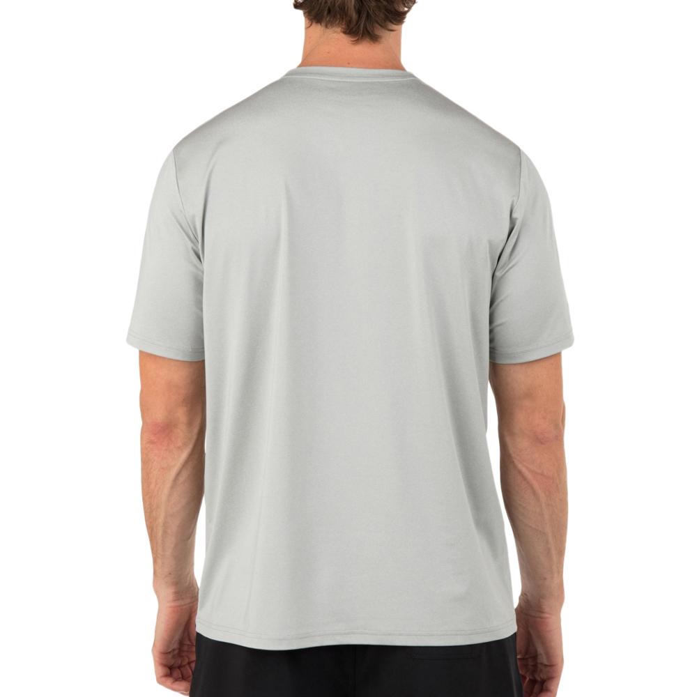 T-shirt Gris Homme Hurley Stone vue 2