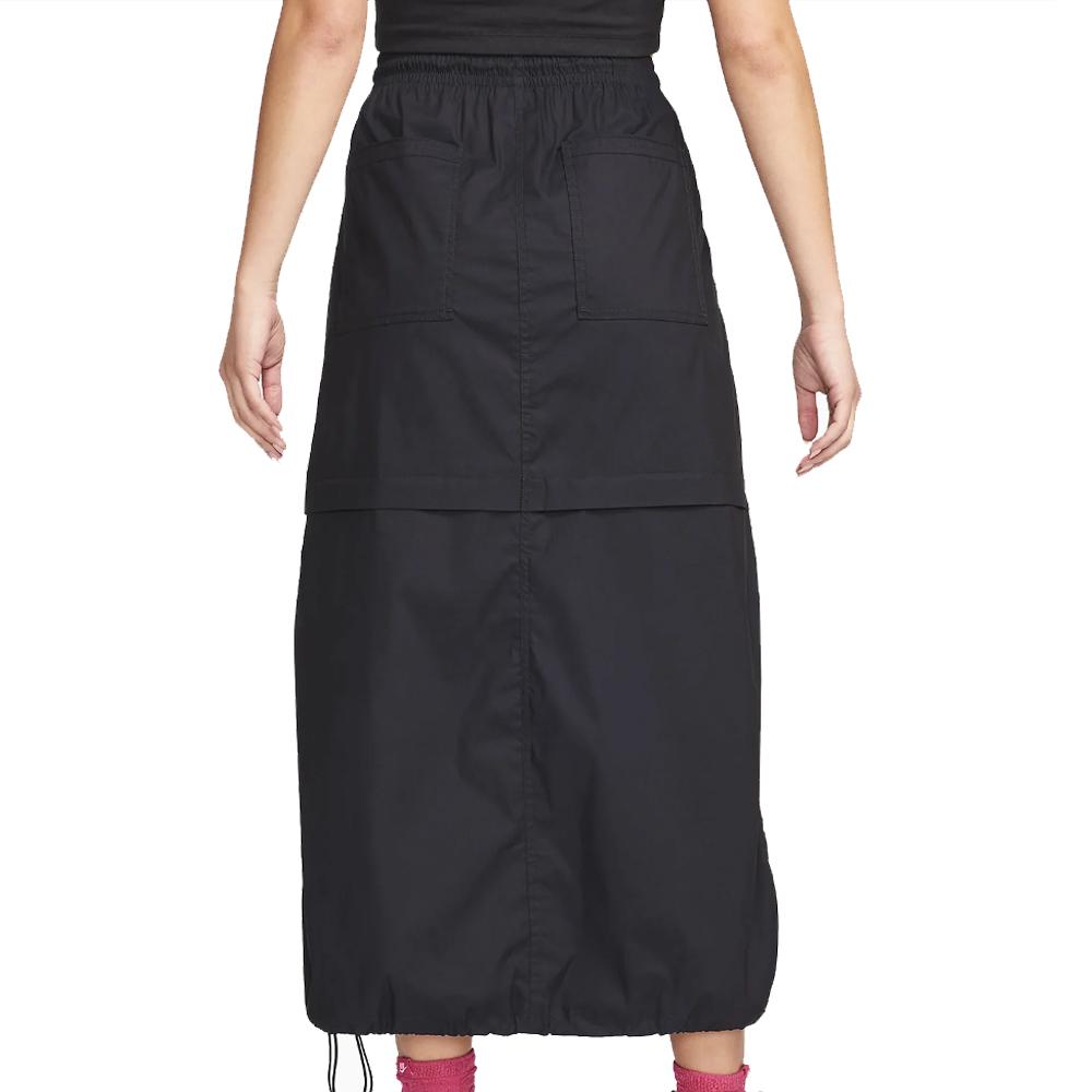 Jupe Noire Femme Nike Skirt vue 2