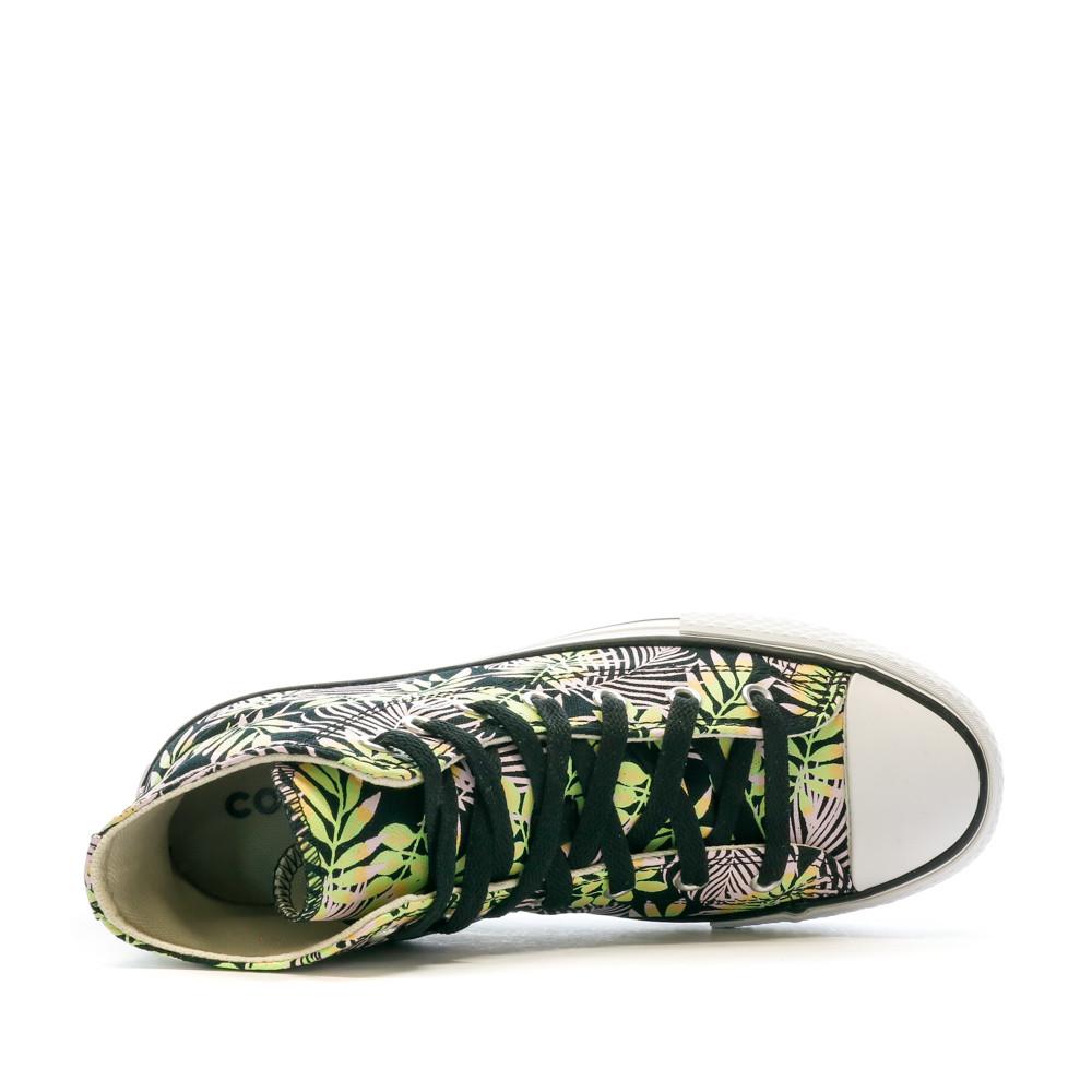 Baskets Noir/Rose Femme Converse Eva Lift vue 4