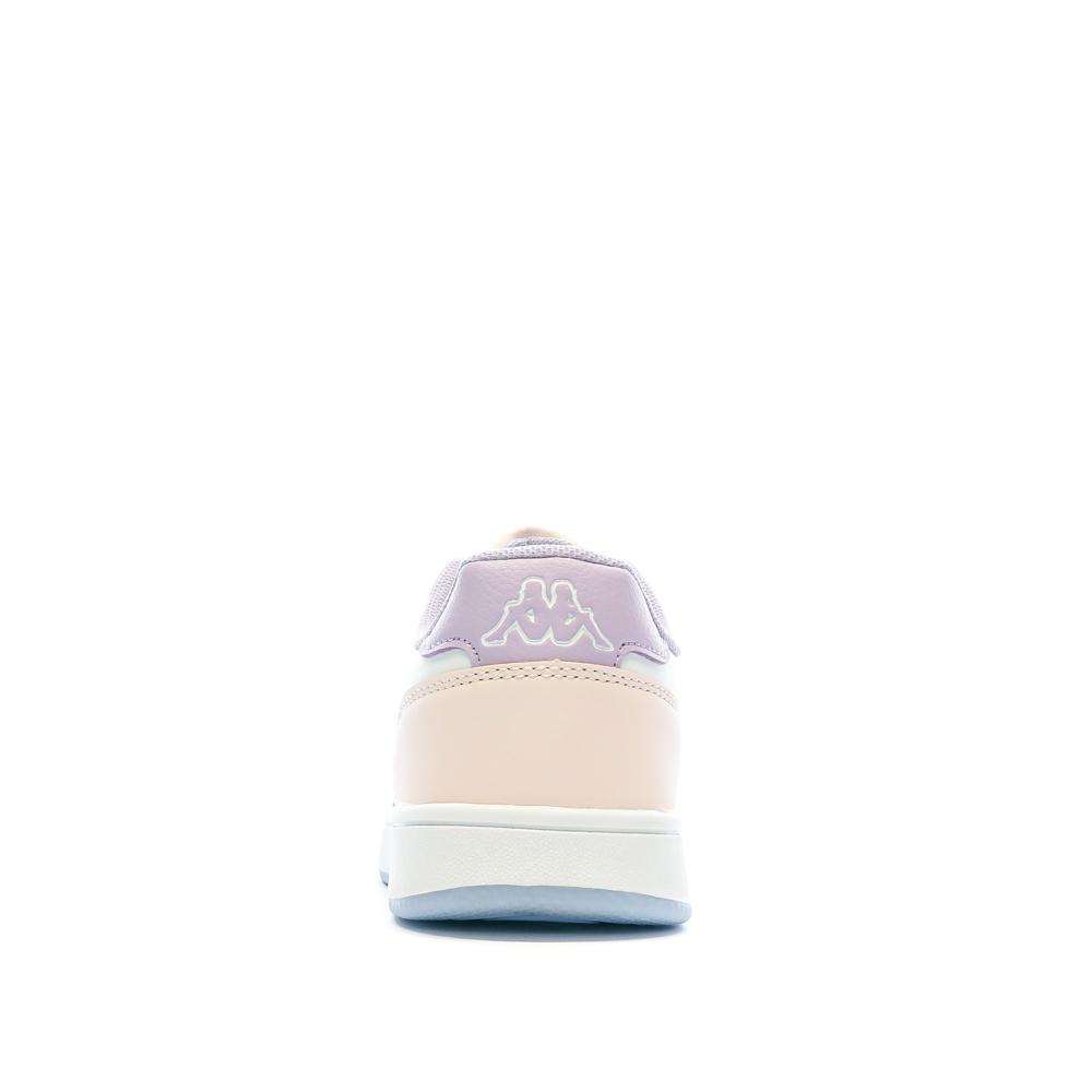 Baskets Blanc/Rose Fille KAPPA Malone Lace vue 3