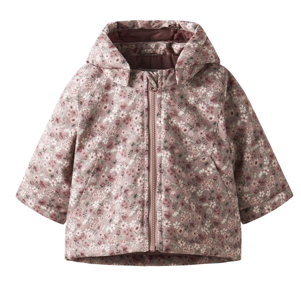 Blouson Rose à Fleurs Fille Name it Maxi pas cher