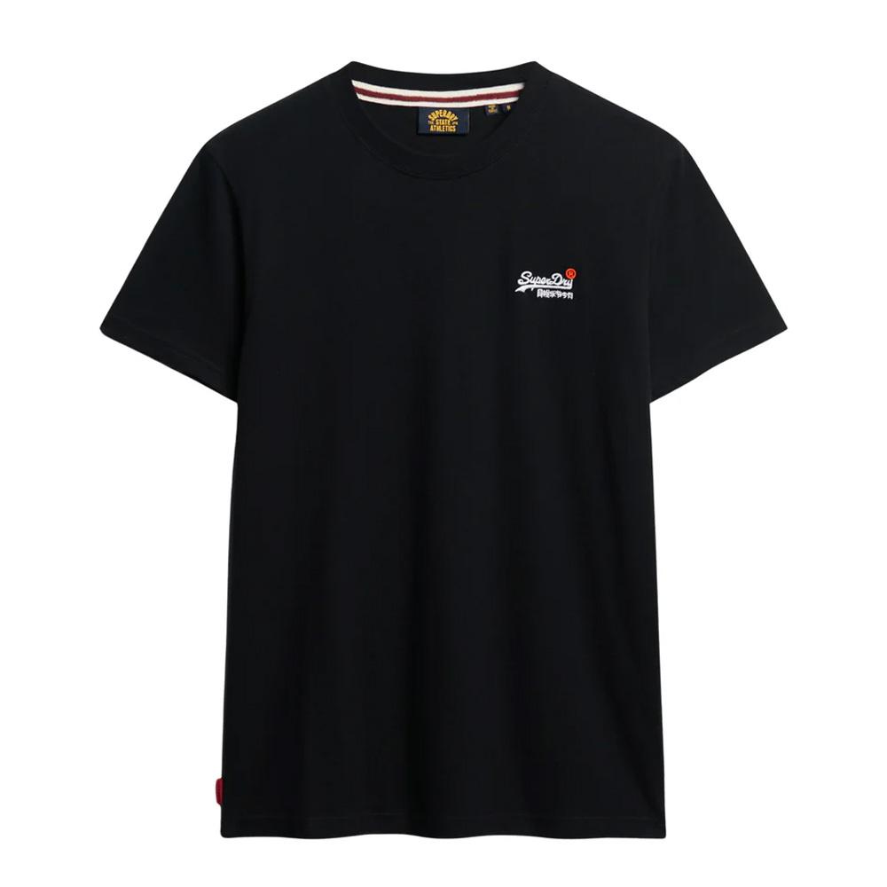 T-Shirt Noir Homme Superdry Essential vue 2