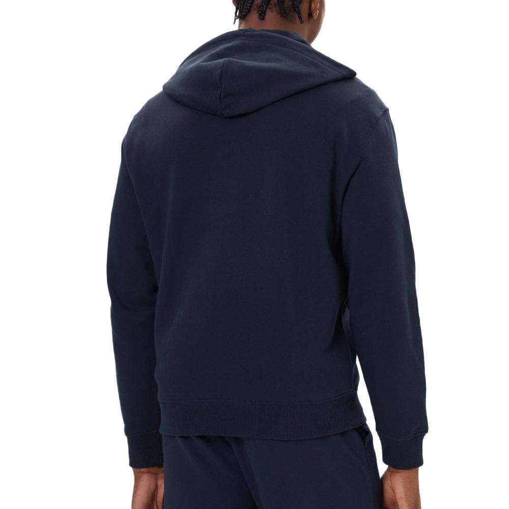 Sweat à Capuche Marine Homme Calvin Klein Jeans 350 Terry Monog vue 2