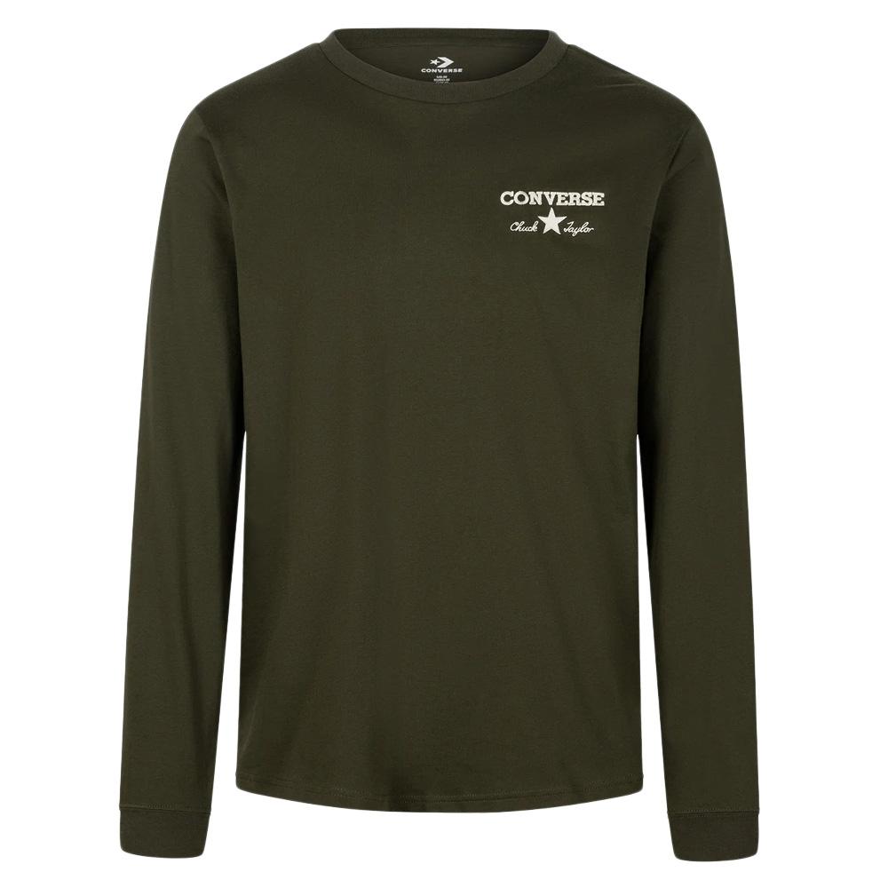 T-Shirt Kaki Homme Converse Forest Shelter pas cher